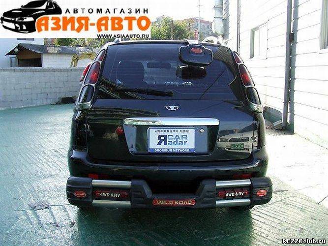 Тюнингованная Шевроле Реззо